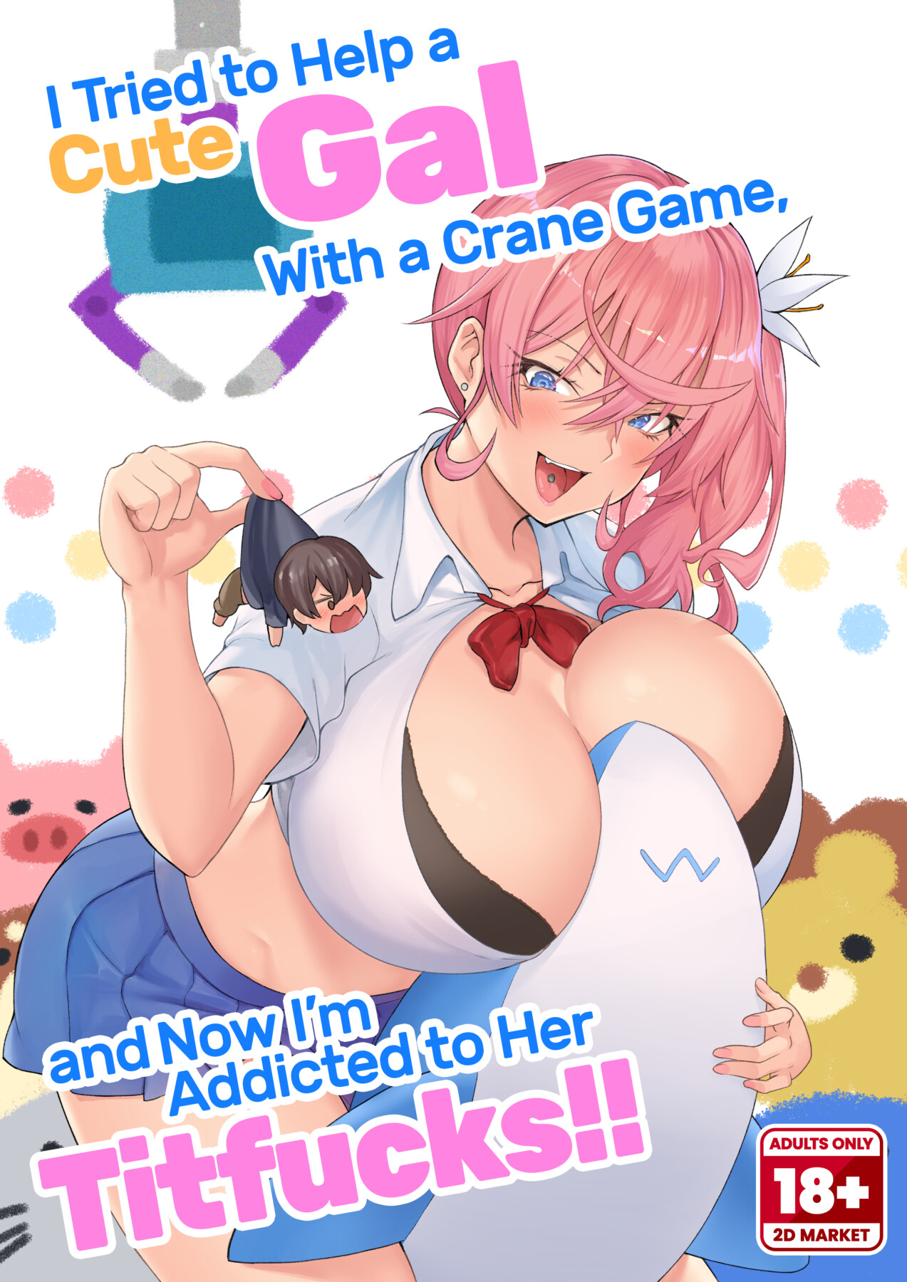 Hentai Manga Comic-I Tried to Help a Cute Gal With a Crane Game, and Now I'm Addicted to Her Titfucks-Read-1